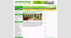 Desktop Screenshot of conservatoriesonline.com